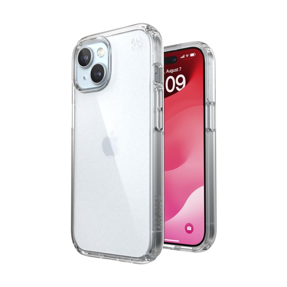 Funda Speck Presidio Clear para iPhone 15 6.1" Slim