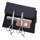 thumbnail image 3 of de herramientas profesionales para cortar el cabello de barbero - Tijeras de corte de texturización y adelgazamiento de tijeras para el ho Plata, 3 of 8