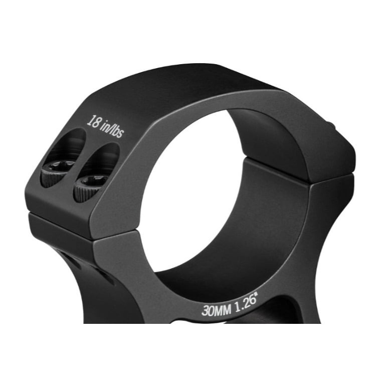 Vortex Pro Series 30mm High Height Rifle Scope Rings for Weaver