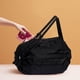 thumbnail image 4 of Bolsa de compras plegable, portátil y reutilizable | Gran capacidad, nailon resistente al desgarro | Una sola correa | Bolsa de supermercado ecológica y lavable para uso diario, 4 of 6