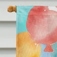 thumbnail image 3 of Happy Birthday Black and Tan Dachshund Flag Canvas House Size, 3 of 4