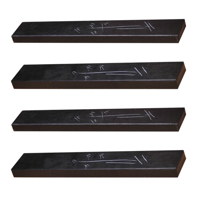 4pcs Carved Marble Ink Stone Delicate Paperweight Carving Stone Paperweight Calligraphy Ink Stone for Home Office Student School