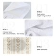 thumbnail image 2 of Yayeee Kitchen Hanging Hand Towels Set of 2 with Loop Bathroom Absorbent Tie Towel, Beige Abstract Pattern, 2 of 7