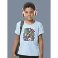 thumbnail image 2 of Adorable Animals In Group T-Shirt Juniors -Image by Shutterstock,  x-Small, 2 of 4