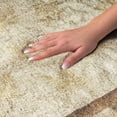 thumbnail image 3 of Addison Rugs Dream Shag Premium Machine Washable Transitional Pinecones Khaki Rectangle Rug, 8' x 10', 3 of 8