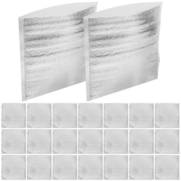 50 piezas de bolsas de aislamiento convenientes bolsas térmicas portátiles Bolsas de comida para el hogar accesorio al aire libre