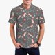 thumbnail image 1 of Balery Hedgehogs and Flowers1 Camisa Polo de Hombre con Estampado, de Manga Corta y Tejido Medio, Camisa Tipo Golf Polo-3X-Large, 1 of 6