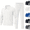 White, variant on Frnrwgo Men's 2-Piece Athletic Set Loose Fit Full Zip Breathable Comfortable Lightweight Tracksuit Casual Outfit with Pockets