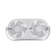 thumbnail image 2 of Ventilador de escritorio de aromaterapia de doble cabezal y doble hoja para dormitorio de estudiantes, con carga USB, modelo enchufable., 2 of 7