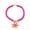 Pink, variant on Vibrant Chunky Gold Plated Sun Pendant Necklace with Pink Bead Chain & Imitation Pearl Accent, Bohemian Statement Jewelry for Women