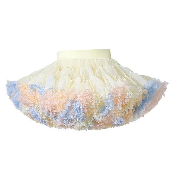 Huanglei Baby Girls Soft Tutu Skirt Toddler Party Carnival Girl Mesh Tutu Bowknot Skirt
