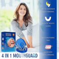 thumbnail image 4 of 8pcs Mouth Guard For Grinding Teeth, Mouth Guard For Clenching Teeth At Night, Comes In 2 Sizes, 4 of 5
