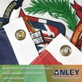 thumbnail image 4 of Bandera de la serie EverStrong de Anley, República Dominicana, 90 x 150 cm, nailon, 4 of 7