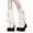 Pink, variant on Jxzom White Leg Warmers with Bow and Fur Balls, Y2K Rib Knit Boot Socks, Harajuku Cutecore Leg Warmers for Women