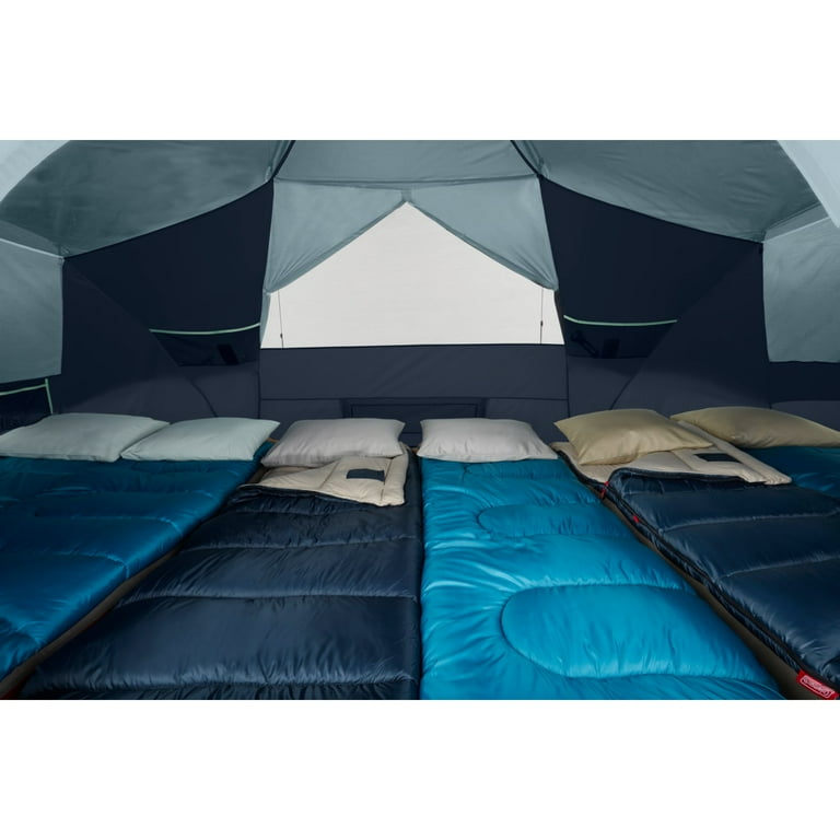 Coleman Skydome XL Family 8-Person LED Lit Camping Tent - Walmart.com