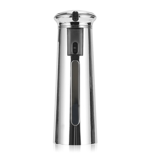 Yuarrent Dispensador de a mano, cocina, baño, inodoro, máquina dispensadora infrarroja de inducción, recargable, automático, suministros para Suministros de limpieza para el hogar Plata Yuarrent HA011508-03B