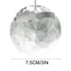 thumbnail image 3 of Decoración del hogar, decoración de habitaciones, decoración de paredes, colgante de cristal colgante de 75 mm para ventana., 3 of 4