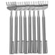 thumbnail image 1 of Rascador de espalda extensible de acero inoxidable, 8 unidades, 1 of 7