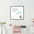 thumbnail image 2 of U Brands Magnetic Dry-Erase Board, 35 x 35 inches, Black MDF Frame, 2 of 6