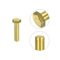 thumbnail image 4 of Brass Hex Bolts, M12x50mm 1 Pack Fully Thread Grade 4.8 Machine Screws, 4 of 5