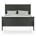 thumbnail image 4 of FOA Jussy 6pc Gray Wood Bed Set-Queen+2 Nightstands+Chest+Dresser+Mirror, 4 of 12