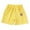 Yellow, variant on Tkrady Toddlers Shorts for Girls Spring Summer New Solid Fashion Casual Pants, Sizes 0-4 Years
