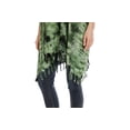 thumbnail image 7 of Beautybatik Green Womens Boho Hippie Batik Tie Dye Plus Size Tunic Blouse Kaftan Top 4x, 7 of 7