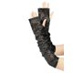 thumbnail image 4 of INSPIRAR CHIC Guantes de brazo sin dedos extra largos con lentejuelas brillantes para fiesta, color negro, talla única, 4 of 5