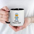 thumbnail image 3 of CafePress - Plastic Surgery Chick Mug - 11 oz Ceramic Mug - Novelty Coffee Tea Cup, 3 of 3