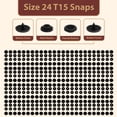 thumbnail image 6 of Mandala Crafts Plastic Snaps Fasteners Kit & Snap Pliers - No Sew Plastic Snap Buttons Kit with Press on Snap Tools - Size 24 T15 Snaps for Sewing Snaps for Fabric Clothes, 6 of 7