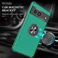 thumbnail image 4 of Étui de Téléphone Mince Antichoc Compatible Google Pixel 7 Pro/pixel 7 avec Support Magnétique 360 Anneaux, 4 of 5