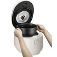 thumbnail image 2 of CUCHEN CRH-TWK1040WUS | Induction Heating Dual Pressure Rice Cooker 10 Cup (Uncooked) | High/Non-Pressure | Easy Open Handle | Stainless Cover | Auto Steam Clean | Made in Korea, 2 of 10