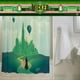 thumbnail image 5 of Set de cortinas de baño Franco Collectibles Wicked Elphaba & Glinda, 5 of 5