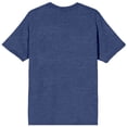 thumbnail image 7 of The Sandman Character Art With Book Crew Neck Short Sleeve Blue Heather Women's T-shirt-Large, 7 of 7