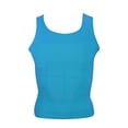 thumbnail image 3 of Mens Tank Tops Tight Solid Color Crew Neck Sleeveless T-shirt Fashion Outdoor Holiday Beach Sport Ventilate Vest Comfy Dailywear, 3 of 4