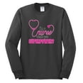 thumbnail image 2 of Wild Bobby, Funny Nurse Whats Your Superpower Nurse Week, Inspirational/Christian, Men Long Sleeve Shirt, Charcoal, X-Large, 2 of 4