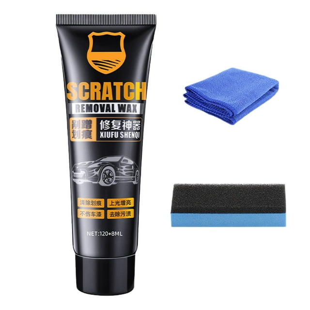 Vehicle Scratch Remover Paste Kit with Advanced Formula for Effortless Car Paint Restoration and