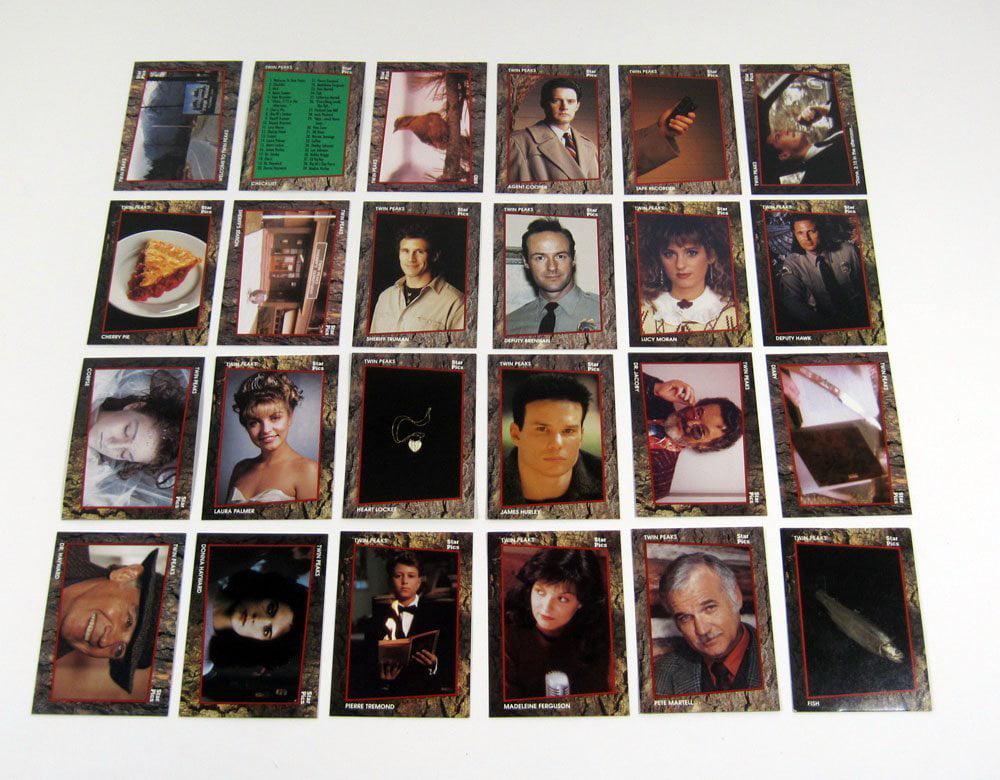 84 Cards 1991 Star Pics Twin Peaks Uncut Sheet Sheet 1 