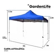 thumbnail image 3 of Carpa Automática 3X3M Jardín Negocio GA-PIR GardenLife, 3 of 6