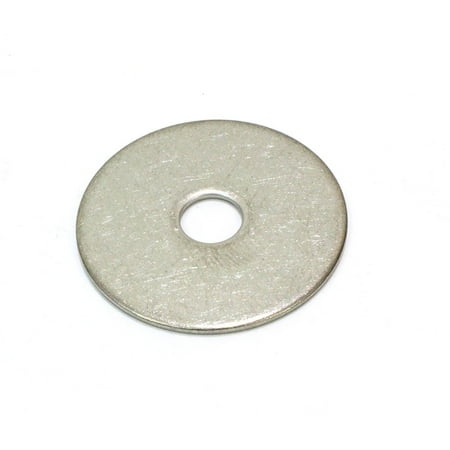 

5/16 x 1-1/2 OD Stainless Fender Washer (100 Pack) - Choose Size by Bolt Dropper 18-8 (304) Stainless Steel.