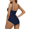 thumbnail image 2 of Hilor Women's One Piece Swimsuits Tummy Control Swimwear Retro Inspired Monokini, 2 of 7