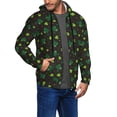 thumbnail image 2 of Kdxio St. Patrick's Day8 Print Men Hoodies Casual Hoodies for Men with Zip Pockets Full Zip Long Sleeve Sweatshirt Sports Hooded Jacket-Medium, 2 of 5