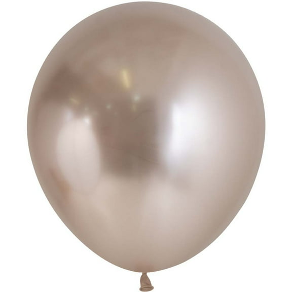 18 inch Sempertex Reflex Champagne Latex Balloons (15 Pack) - Party Supplies Decorations