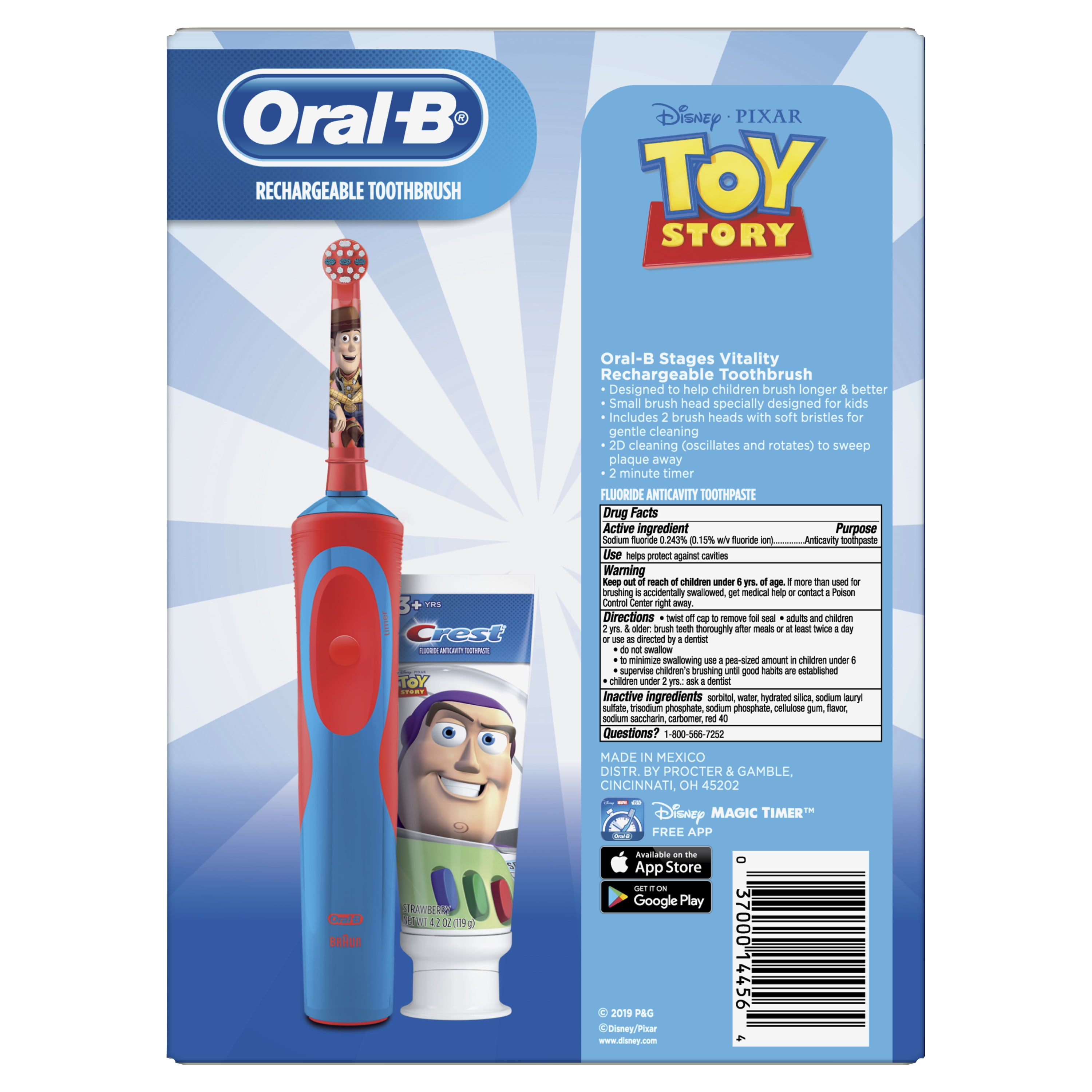 toy story toothbrush heads