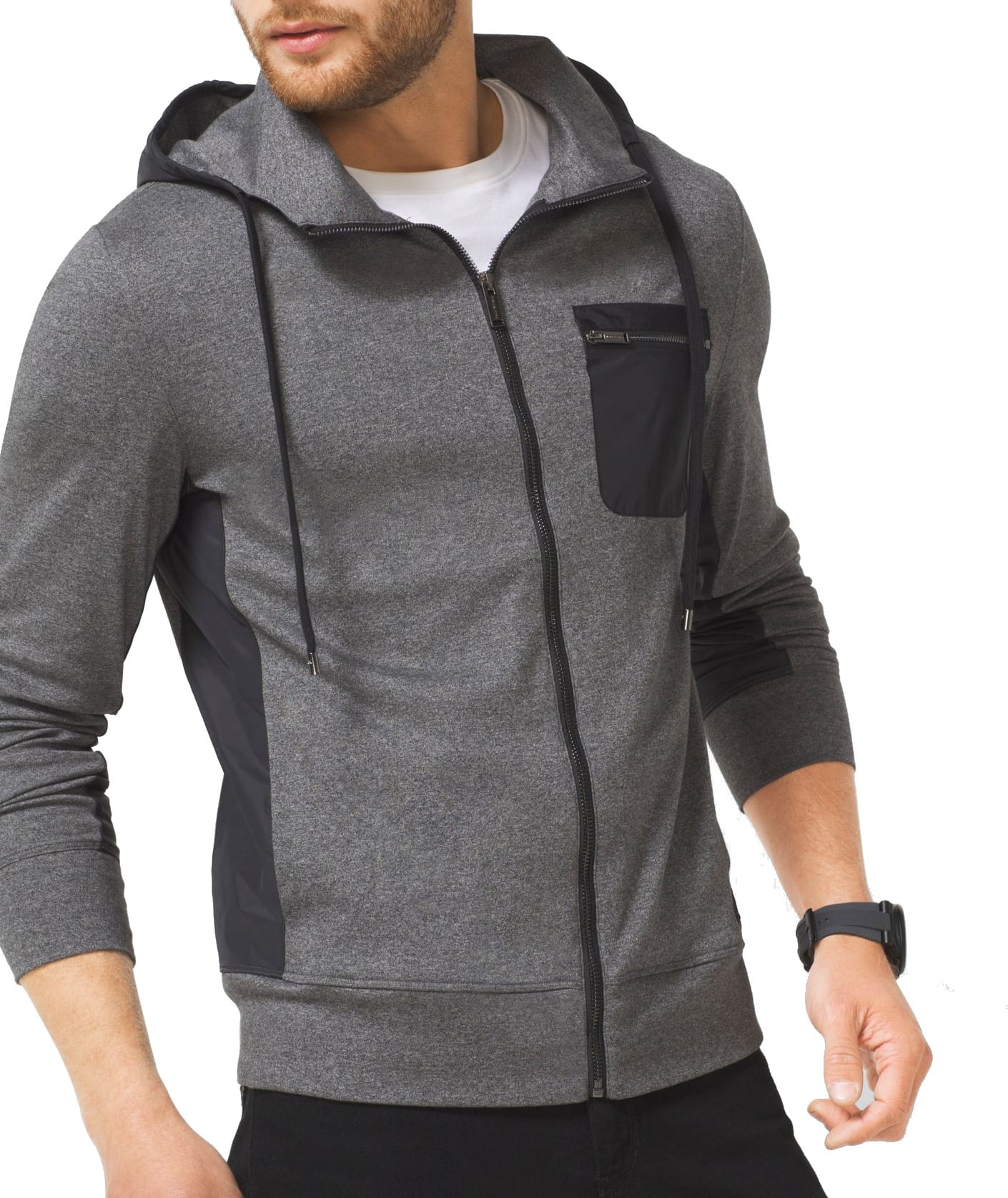 men's sweatshirt with chest pocket