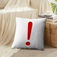 thumbnail image 4 of LALILO Throw Pillow Covers Accent Red Black Button Computer Cushion Cover 18" x 18", 2 Pack, 4 of 6