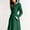Green, variant on SwiftWear Women's Flannel Coat with Faux Fur Trim Collar, Christmas Hooded Jacket with Horn Button Front Closure, Casual Long Sleeve Outerwear
