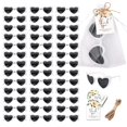 thumbnail image 1 of Gafas de Sol BUWUSMU Blanco en Forma de Corazón para Boda 40 Juegos, 1 of 7