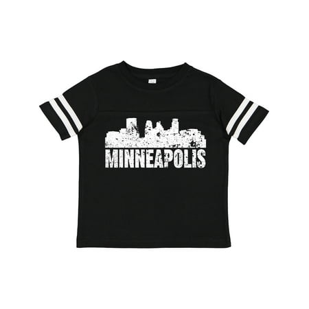 

Inktastic Minneapolis Skyline Grunge Gift Toddler Boy or Toddler Girl T-Shirt