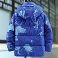 thumbnail image 6 of Lenago Winter Quilted Jackets For Men Warm Parka Jacket With Fleece Lining Thermal Winter Fashion Outerwear Joint Color Men'S Overcoat Quilted Thicken Puffer Jacket, 6 of 7